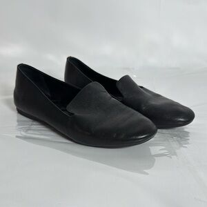 Birdies The Starling Loafer Flats Black Leather Shoes Size 8.5